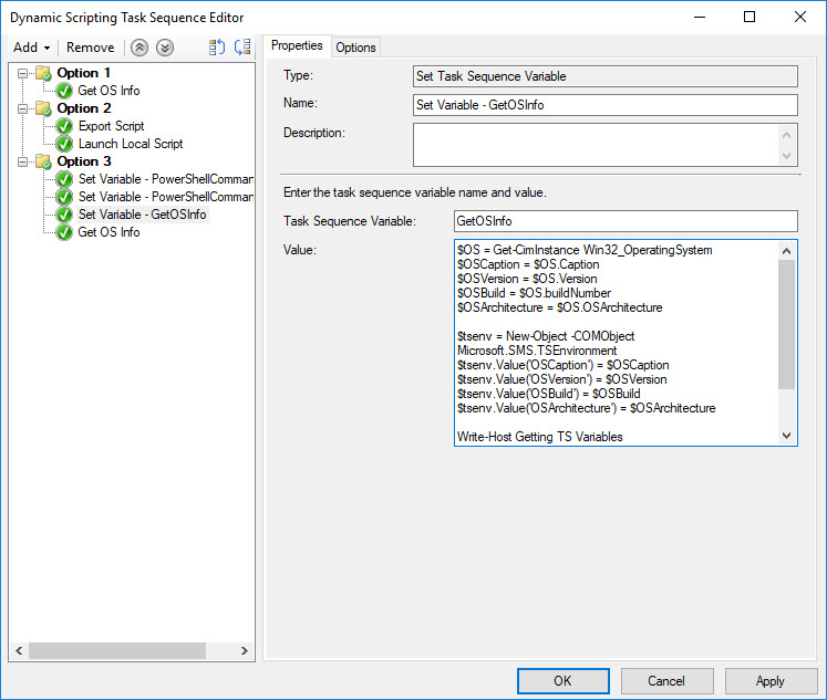 Sommerhus skræmmende Natura Using SCCM Task Sequence Variables as Scripts-A Square Dozen | A. Gross Blog