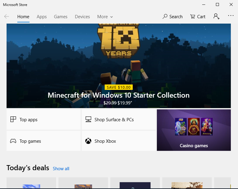 Windows online store refund